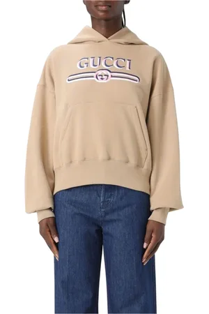 Gucci Sweathshirts & Hoodies, Dame, , L, Broderet Logo Sweatshirt