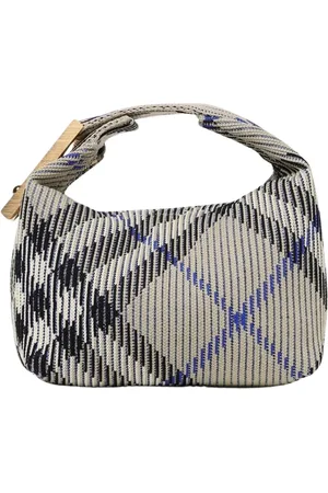 Burberry Taske, Dame, , ONE SIZE, Uld, Geometrisk Mønster Clutch Taske