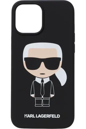 Karl Lagerfeld Tilbehør, Herre, Sort, ONE SIZE, iPhone-etui beskyttende