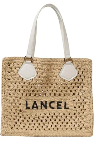 LANCEL Taske, Dame, , ONE SIZE, Uld, Raffia Tote Sommer Taske