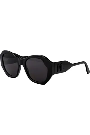 Karl Lagerfeld Tilbehør, Dame, Sort, 54 MM, Solbriller