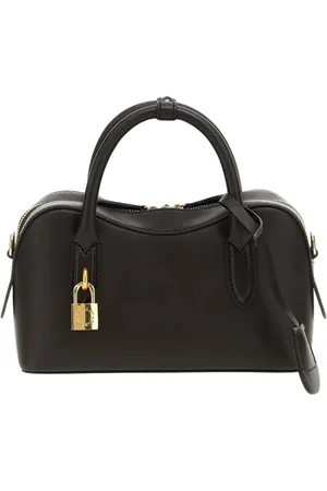 Stella McCartney Taske, Dame, Brun, ONE SIZE, Uld, Mini Polstret Boks Crossbody Taske