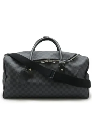 LOUIS VUITTON Pre-owned, unisex, Sort, ONE SIZE, Uld, Pre-owned Canvas rejsetasker