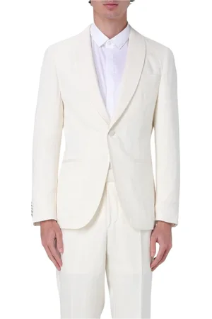 HUGO BOSS Jakke, Herre, Hvid, XL, Hvid Herre Blazer