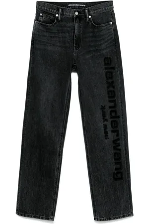 Alexander Wang Jeans, Dame, Sort, W26, Bomuld, Sorte Jeans til Kvinder