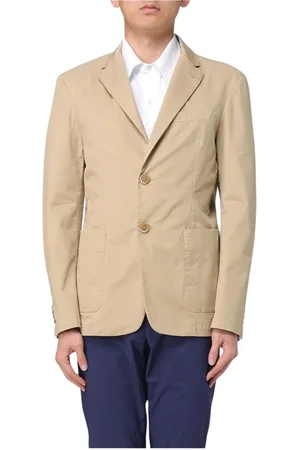 BARENA Jakke, Herre, , XL, Bomuld, Afslappet Bomuld Blazer