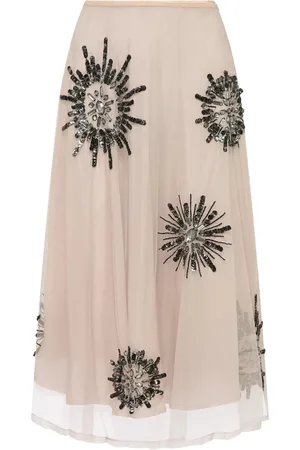 Maliparmi Nederdel, Dame, , 2XS, Polyester, Blomstret Polyester Nederdel