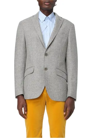 Etro Jakke, Herre, Grå, M, Elegant Grå Blazer