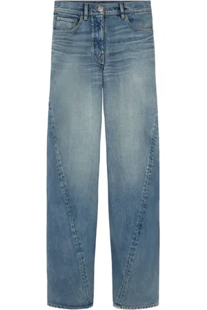 VERSACE Jeans, Dame, Blå, W25, Denim, Denim Bukser med Klassisk Blå Stil