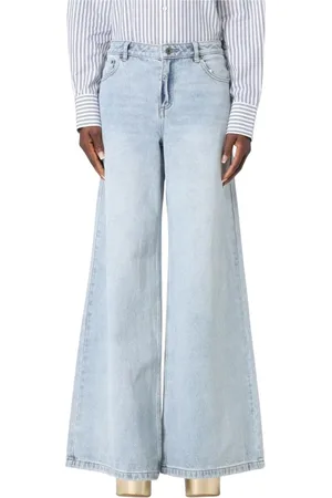 Michael Kors Jeans, Dame, Blå, XS, Denim, Blå Straight-Leg Denim Jeans