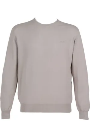 HARMONT&BLAINE Strik, Herre, , L, Bomuld, Bomuldsturtleneck med broderi