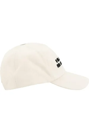 Isabel Marant Tilbehør, Dame, , 59 CM, Bomuld, Broderet Logo Baseball Kasket