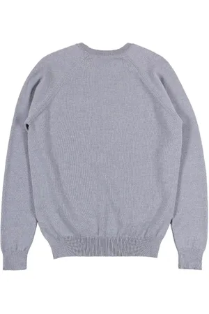 Edmmond Studios Strik, Herre, Grå, XL, Uld, Andesweatshirt Special Edition