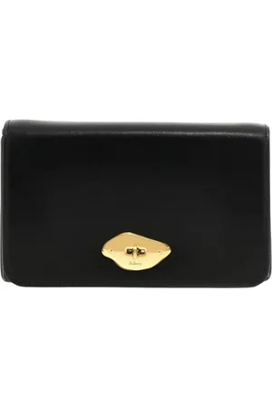 MULBERRY Taske, Dame, Sort, ONE SIZE, Læder, Blåt læder Crossbody Pung