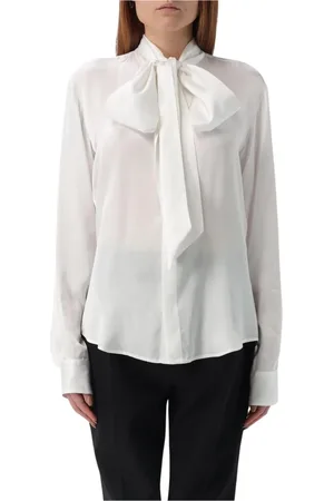 Dsquared2 Bluser & Skjorter, Dame, Hvid, S, Hvid Elegant Dame Skjorte