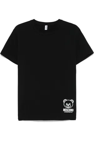 Moschino Top, Herre, Sort, M, Sorte T-shirts og Polos