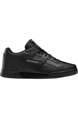 Reebok Sko, Herre, Sort, 44 1/2 EU, Klassiske Workout Plus Sneakers