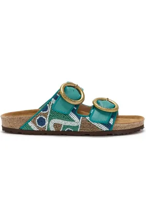 Maliparmi Sko, Dame, Blå, 36 EU, Bomuld, Mimosa Perle Sandaler