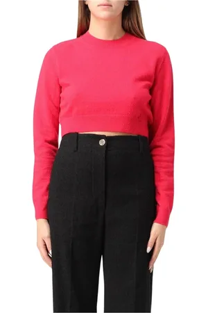 Patou Strik, Dame, Rød, M, Cashmere, Rød Cashmere Sweater