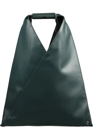 Maison Margiela Taske, Dame, Grøn, ONE SIZE, Uld, Stilfuld håndtaske til hverdagsbrug