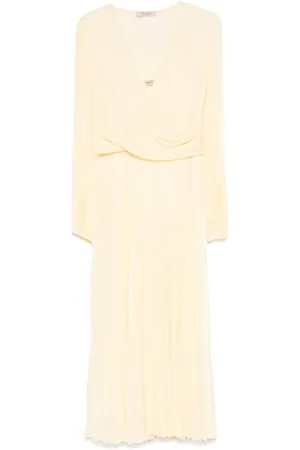 Twin-Set Kjole, Dame, , M, Uld, Elegant hvid kjole til kvinder