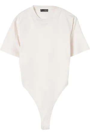 MUGLER Top, Herre, , M, Uld, Kunstnerisk Multifarvet Bodysuit