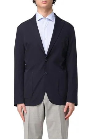 Manuel Ritz Jakke, Herre, Blå, M, Klassisk Blå Blazer til Mænd