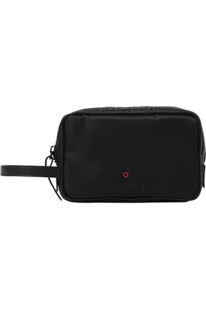 Kiton Taske, unisex, Sort, ONE SIZE, Nylon, Rejse Toilettaske