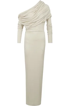 Entire Studios Kjole, Dame, , M, Lang draperet kjole med Bound-draping