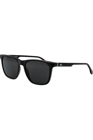 Lacoste Tilbehør, Herre, Sort, 54 MM, Uld, Stilfulde solbriller til et trendy look