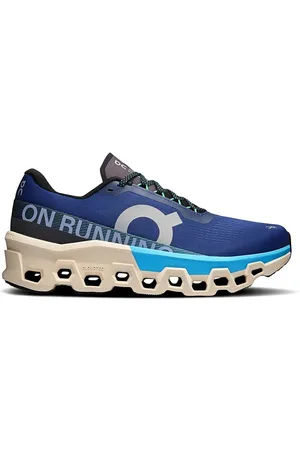 On Running Sport, Herre, Flerfarvet, 47 1/2 EU, Uld, Cloudmonster 2 Blå Creme Sko