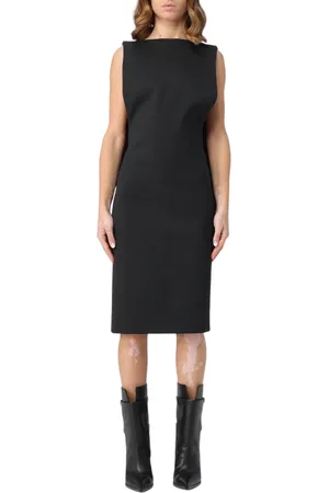 COPERNI Kjole, Dame, Sort, M, Elegant Ærmeløs Sheath Kjole
