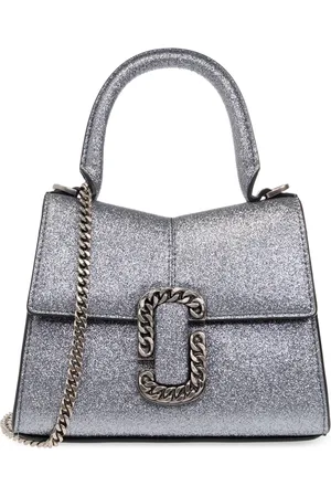 Marc Jacobs Taske, Dame, Grå, ONE SIZE, Uld, St. Marc Mini Skuldertaske