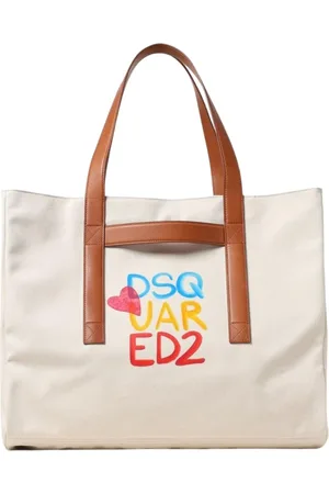 Dsquared2 Taske, Dame, , ONE SIZE, Uld, Logo Tote Bag