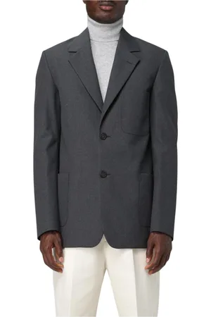 Golden Goose Jakke, Herre, Sort, M, Uld, Kululd Blazer med Lommer