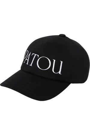 Patou Tilbehør, Dame, Sort, ONE SIZE, Bomuld, Elegant Sort Baseball Cap