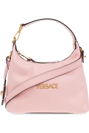 VERSACE Taske, Dame, Lyserød, ONE SIZE, Uld, Håndtaske Mærkat