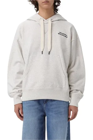 Isabel Marant Sweathshirts & Hoodies, Dame, , XS, Bomuld, Grå afslappet fit hættetrøje