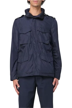 Aspesi Jakke, Herre, Blå, S, Blå Field Jacket til Mænd