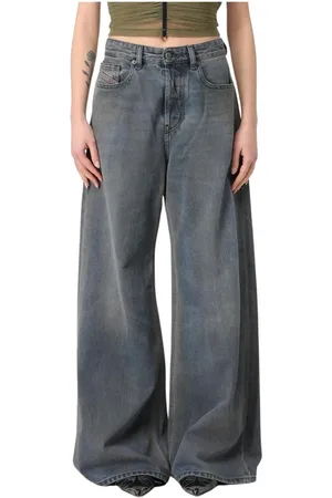 Diesel Jeans, Dame, Blå, W25, Uld, Quiltet Skuldertaske
