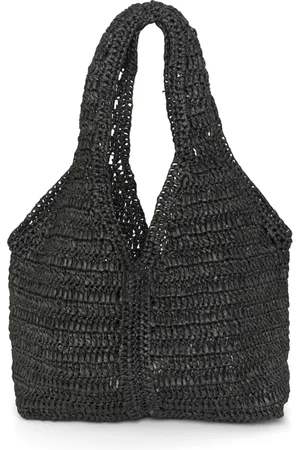 Part Two Taske, Dame, Sort, ONE SIZE, Uld, Sort Stilfuld Taske Tilbehør