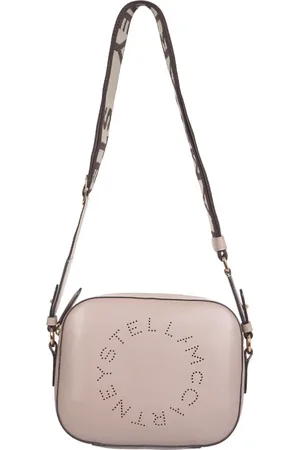 Stella McCartney Taske, Dame, Grå, ONE SIZE, Uld, Mini Star Logo Crossbody Taske