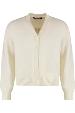 Jacquemus Strik, Herre, , M, Uld, Ribstrik uldblandings cardigan