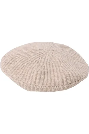 Ganni Tilbehør, Dame, , ONE SIZE, Uld, Ribstrik Alpaka Uld Beanie