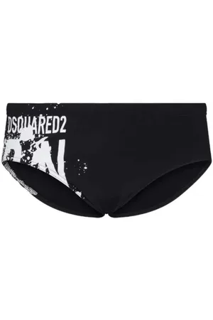 Dsquared2 Badetøj, Herre, Flerfarvet, 2XL, Uld, Stilfuld Trunk til daglig brug