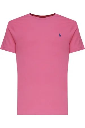 Ralph Lauren Top, Herre, Lyserød, L, T-shirt med Logo