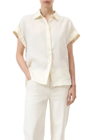 Closed Bluser & Skjorter, Dame, , XS, Linned, Linned Safari Skjortebluse