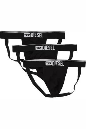 Diesel Undertøj, Herre, Sort, M, Bomuld, Elegant Komfortabelt Undertøj 3Pack