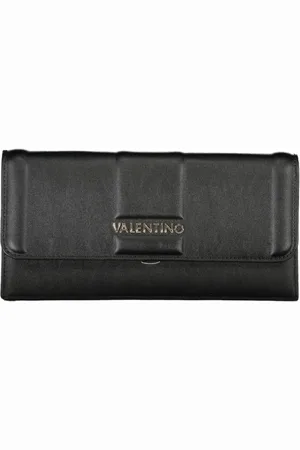 Valentino by Mario Valentino Tilbehør, Dame, Sort, ONE SIZE, Læder, Quiltet Læder Clutch Pung Håndtaske