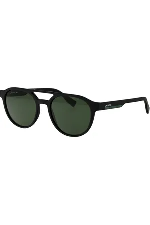Lacoste Tilbehør, Herre, Sort, 53 MM, Uld, Stilfulde solbriller til et trendy look